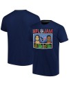 C.J. Stroud & Stefon Diggs Houston Texans Homage Unisex NFL Jam Tri-Blend T-Shirt – Marineblau