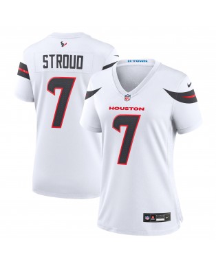 C.J. Stroud Houston Texans Nike Damen-Spieler Trikot – Weiß