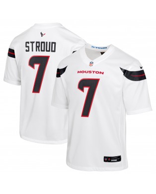 C.J. Stroud Houston Texans Nike Jugend-Spieler Trikot – Weiß