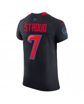 C.J. Stroud Houston Texans Nike Alternate 2 Vapor F.U.S.E. Elite-Trikot – Marineblau