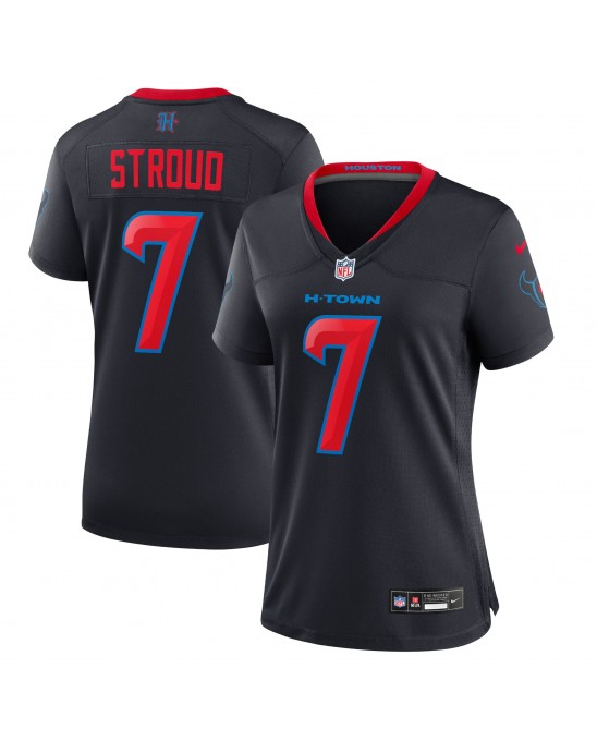 C.J. Stroud Houston Texans Nike Damen-Ausweichtrikot – Marineblau