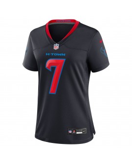 C.J. Stroud Houston Texans Nike Damen-Ausweichtrikot – Marineblau