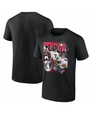 C.J. Stroud Houston Texans Notorious Spieler Grafik-T-Shirt – Schwarz
