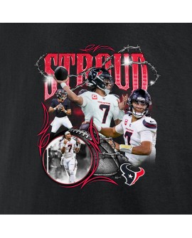 C.J. Stroud Houston Texans Notorious Spieler Grafik-T-Shirt – Schwarz