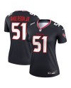 Will Anderson Jr. Houston Texans Nike Legend Spieler Performance-Oberteil für Damen – Marineblau