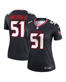 Will Anderson Jr. Houston Texans Nike Legend Spieler Performance-Oberteil für Damen – Marineblau