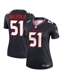 Will Anderson Jr. Houston Texans Nike Legend Spieler Performance-Oberteil für Damen – Marineblau