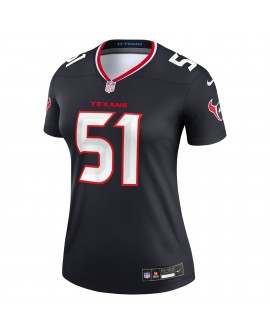 Will Anderson Jr. Houston Texans Nike Legend Spieler Performance-Oberteil für Damen – Marineblau