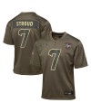 C.J. Stroud Houston Texans Nike Jugend 2025 Salute to Service Spieler Trikot – Olivgrün