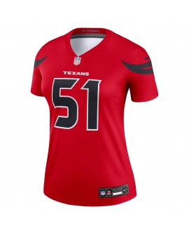 Will Anderson Jr. Houston Texans Nike Alternate Legend Spieler Performance-Oberteil für Damen – Rot