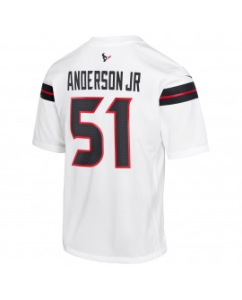 Will Anderson Jr. Houston Texans Nike Jugend-Spieler Trikot – Weiß