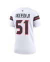 Will Anderson Jr. Houston Texans Nike Damen-Spieler Trikot – Weiß