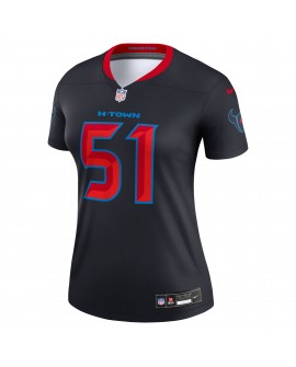 Will Anderson Jr. Houston Texans Nike Alternate Legend Spieler Performance-Oberteil für Damen – Marineblau