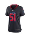 Will Anderson Jr. Houston Texans Nike Damen-Ausweichtrikot für das 2. Spiel – Marineblau