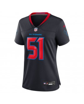 Will Anderson Jr. Houston Texans Nike Damen-Ausweichtrikot für das 2. Spiel – Marineblau