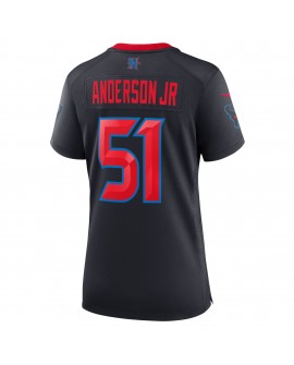 Will Anderson Jr. Houston Texans Nike Damen-Ausweichtrikot für das 2. Spiel – Marineblau