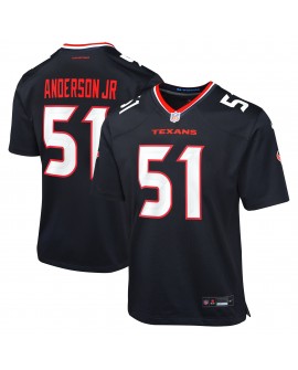 Will Anderson Jr. Houston Texans Nike Jugend-Spieler Trikot – Marineblau