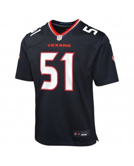Will Anderson Jr. Houston Texans Nike Jugend-Spieler Trikot – Marineblau