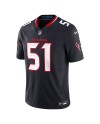 Will Anderson Jr. Houston Texans Nike Vapor F.U.S.E. Limitiertes Trikot – Marineblau
