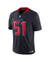 Will Anderson Jr. Houston Texans Nike 2nd Alternate Vapor F.U.S.E. Limitiertes Trikot – Marineblau