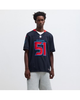 Will Anderson Jr. Houston Texans Nike 2nd Alternate Vapor F.U.S.E. Limitiertes Trikot – Marineblau