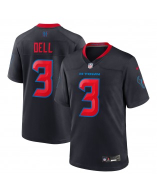 Tank Dell Houston Texans Nike 2. Ausweichtrikot – Marineblau