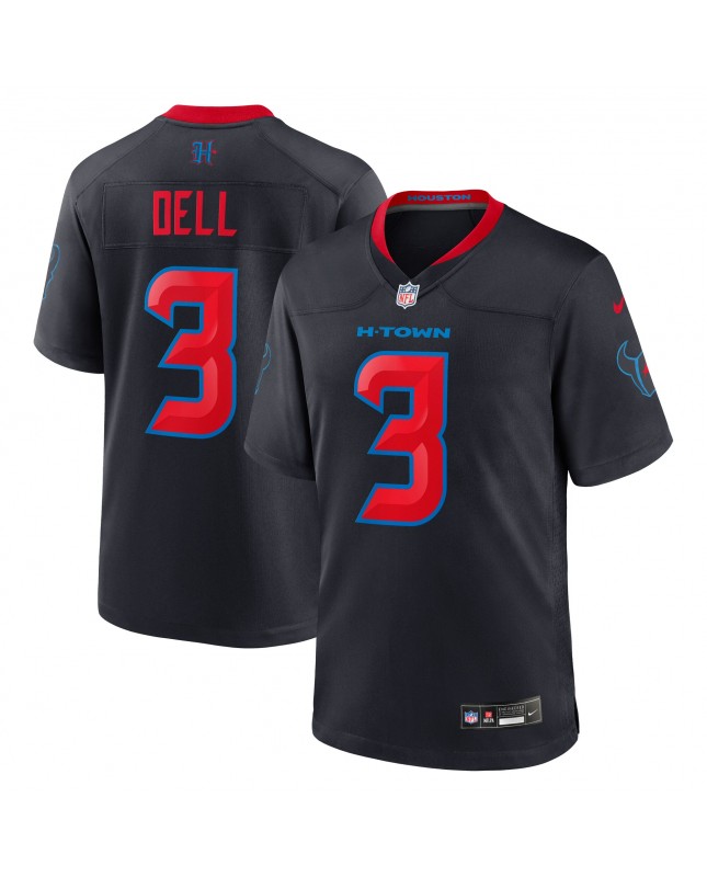 Tank Dell Houston Texans Nike 2. Ausweichtrikot – Marineblau