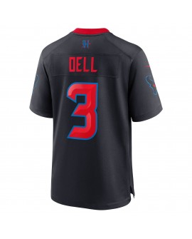 Tank Dell Houston Texans Nike 2. Ausweichtrikot – Marineblau