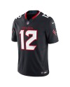 Nico Collins Houston Texans Nike Team Vapor F.U.S.E. Limitiertes Trikot – Marineblau