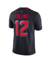 Nico Collins Houston Texans Nike Alternate 2 Vapor F.U.S.E. Limitiertes Trikot – Marineblau