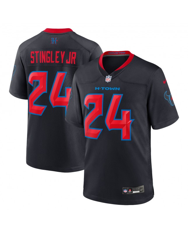 Derek Stingley Jr. Houston Texans Nike 2. Ausweichspiel-Trikot – Marineblau