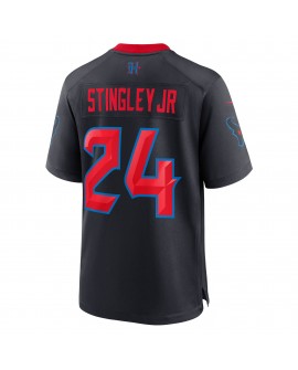 Derek Stingley Jr. Houston Texans Nike 2. Ausweichspiel-Trikot – Marineblau