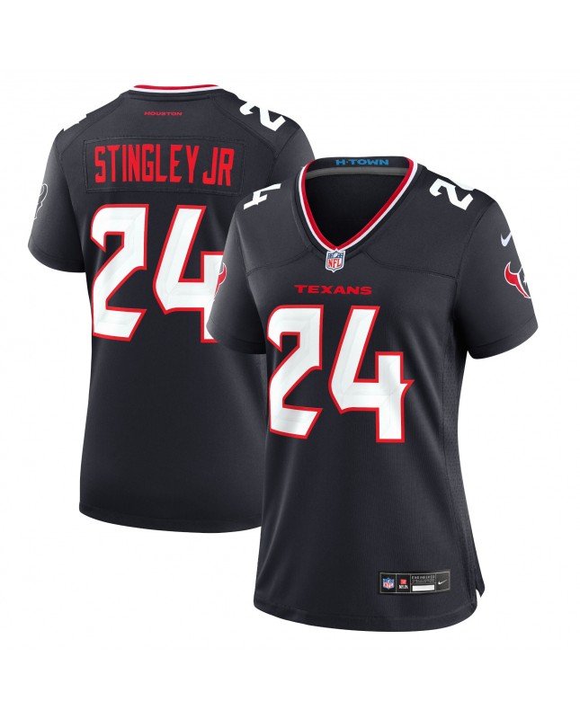 Derek Stingley Jr. Houston Texans Nike Damen-Spieler Trikot – Marineblau