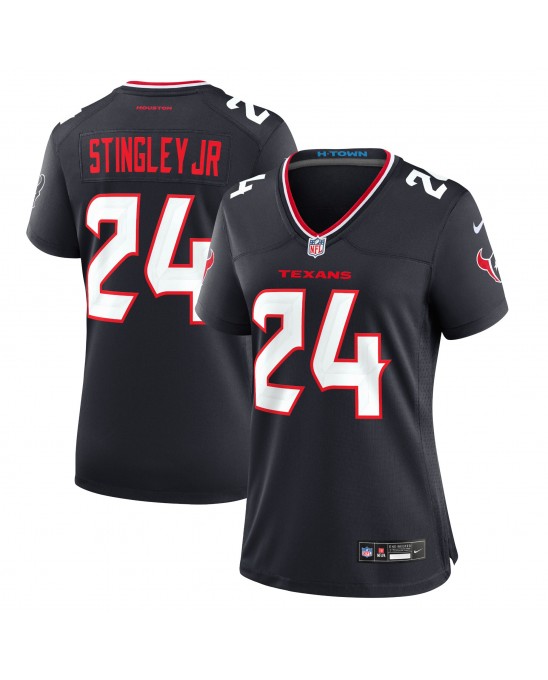 Derek Stingley Jr. Houston Texans Nike Damen-Spieler Trikot – Marineblau