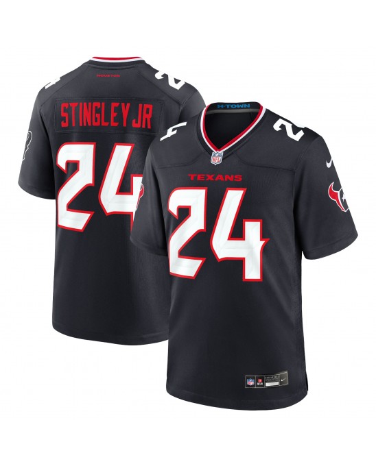 Derek Stingley Jr. Houston Texans Nike Spieler Trikot – Marineblau
