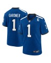 Ahmad Sauce Gardner Indianapolis Colts Nike Alternate 2 Indiana NightsTrikot - Heather Royal
