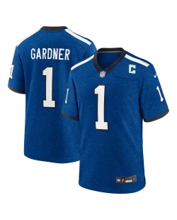 Ahmad Sauce Gardner Indianapolis Colts Nike Alternate 2 Indiana NightsTrikot - Heather Royal