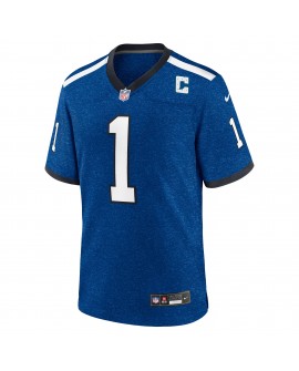 Ahmad Sauce Gardner Indianapolis Colts Nike Alternate 2 Indiana NightsTrikot - Heather Royal