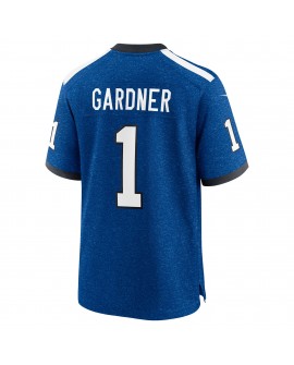 Ahmad Sauce Gardner Indianapolis Colts Nike Alternate 2 Indiana NightsTrikot - Heather Royal