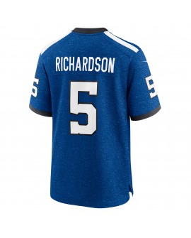 Anthony Richardson Indianapolis Colts Nike Indiana Nights Ausweichtrikot – Royalblau
