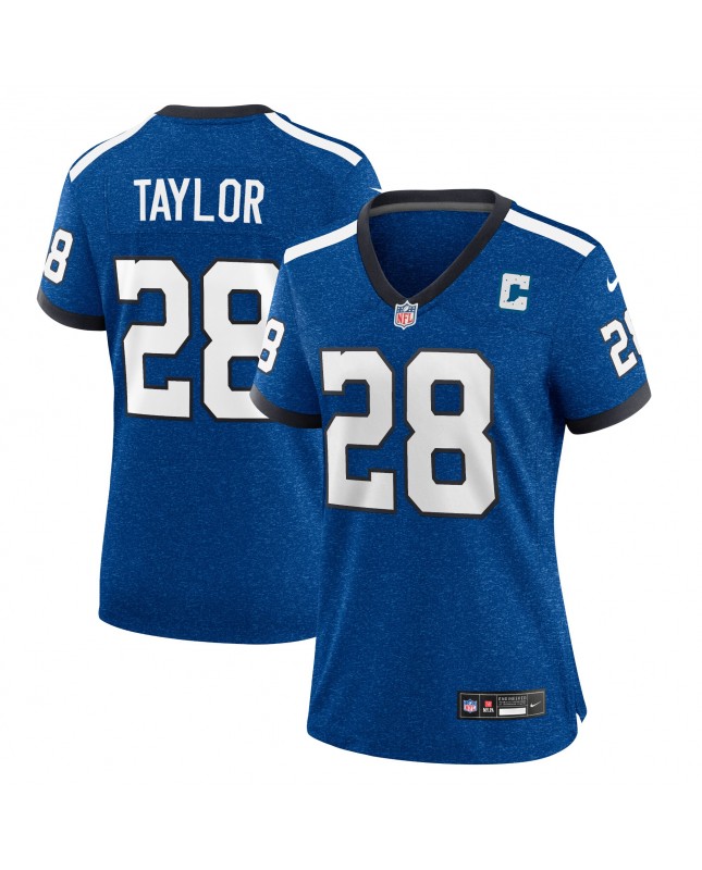 Jonathan Taylor Indianapolis Colts Nike Indiana Nights Alternate Game-Trikot für Damen – Königsblau