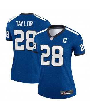 Jonathan Taylor Indianapolis Colts Nike Alternate Legend Spieler Performance-Oberteil für Damen – Königsblau