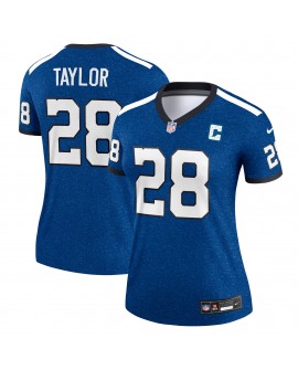 Jonathan Taylor Indianapolis Colts Nike Alternate Legend Spieler Performance-Oberteil für Damen – Königsblau