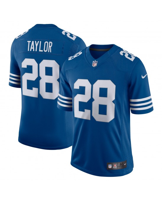 Nike Jonathan Taylor Royal Indianapolis Colts Alternate Vapor Limited Trikot für Herren