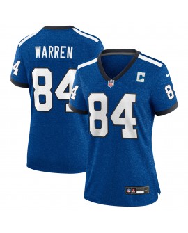 Tyler Warren Indianapolis Colts Nike Damen Alternate 2 Indiana Nights Spieler Trikot – Heather Royal