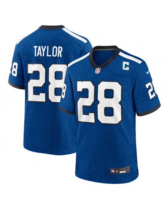 Jonathan Taylor Indianapolis Colts Nike Indiana Nights Ausweichtrikot – Royalblau