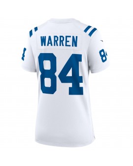 Tyler Warren Indianapolis Colts Nike Damen-Spieler Trikot – Weiß