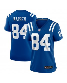 Tyler Warren Indianapolis Colts Nike Damen-Spieler Trikot – Royal