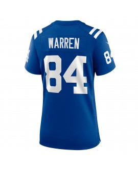 Tyler Warren Indianapolis Colts Nike Damen-Spieler Trikot – Royal