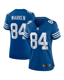 Tyler Warren Indianapolis Colts Nike Damen-Ausweichtrikot – Royal